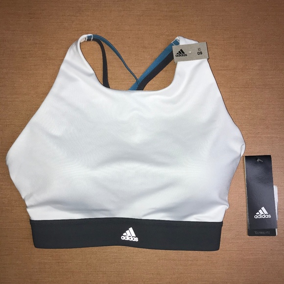 adidas Other - adidas Climalite Halter Bra Sz XS C/D NWT